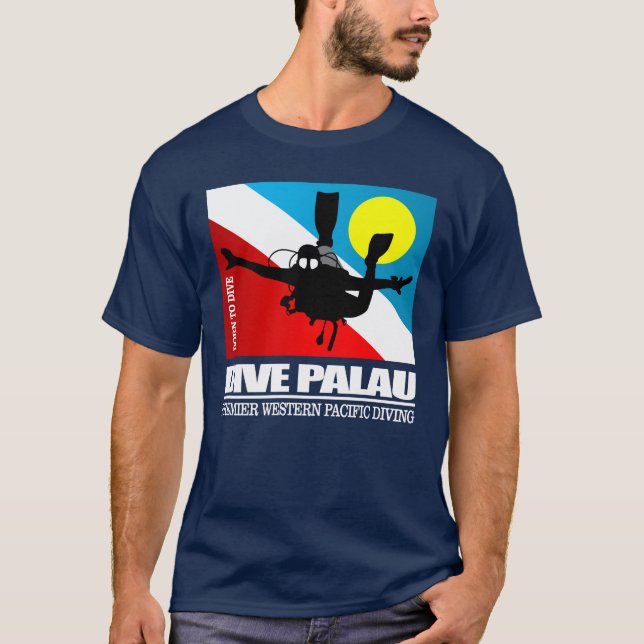 T-shirt Plongée Palau DF2 (Devant)