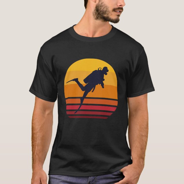 T-shirt plongée - plongée (Devant)