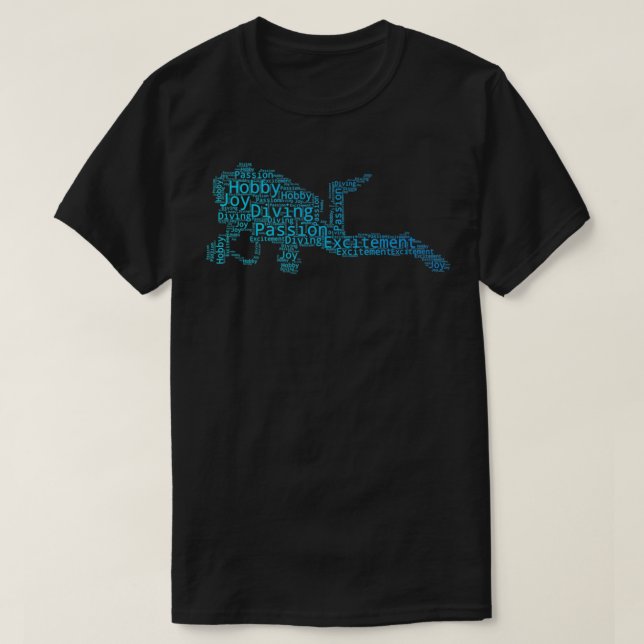 T-shirt Plongée Plongée Plongée Dames Plongée Plongée (Design devant)