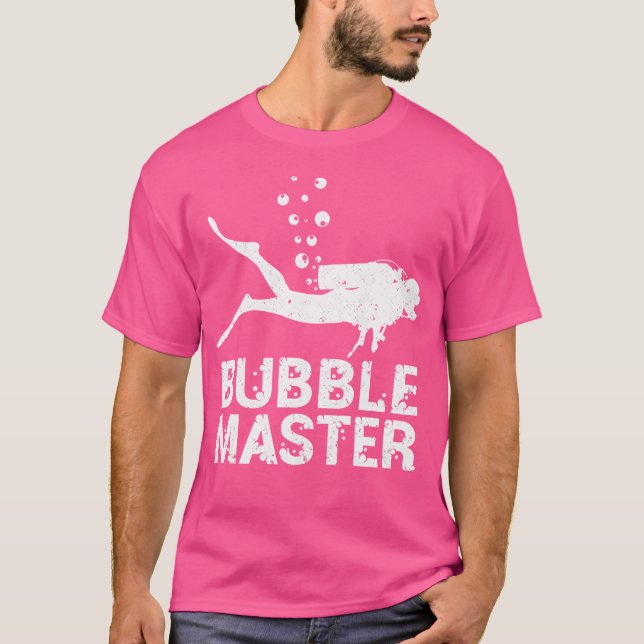 T-shirt Plongée Plongée Plongée Plongée Master (Devant)