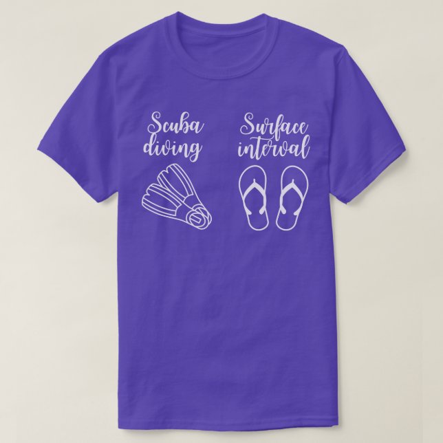 T-shirt Plongée Plongée Plongée Plongée Plongée Plongée Pl (Design devant)