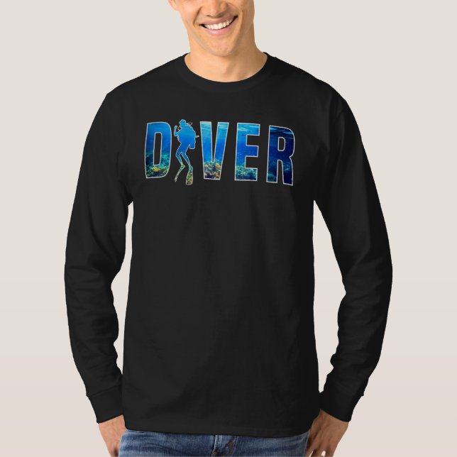 T-shirt Plongée Plongée Plongée Plongée Plongée Plongée Pl (Devant)
