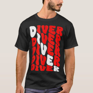 T-shirt Plongée Plongée Plongée Plongée Plongée Stylish Fu