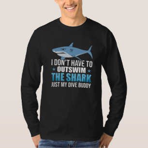 T-shirt Plongée Plongée Plongée requin Plongée Océan