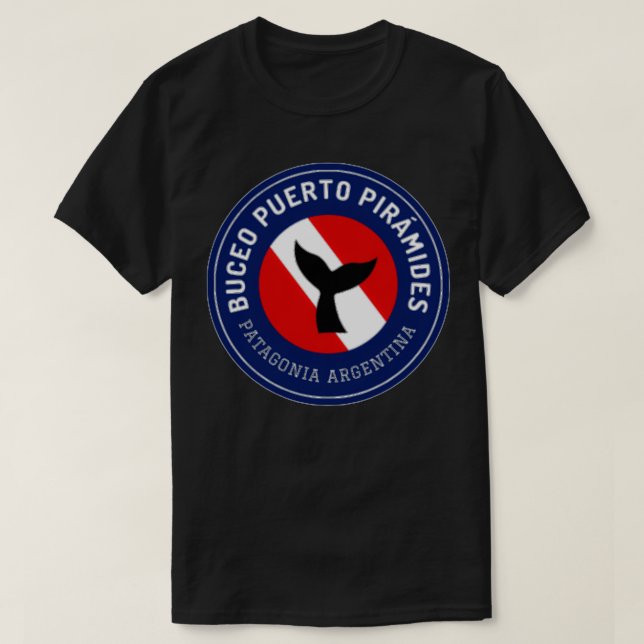 T-shirt Plongée Puerto Piramides (Design devant)