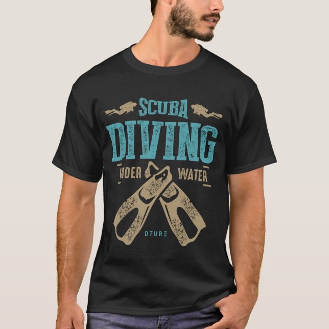T-shirt Plongée sous-marine (Devant)