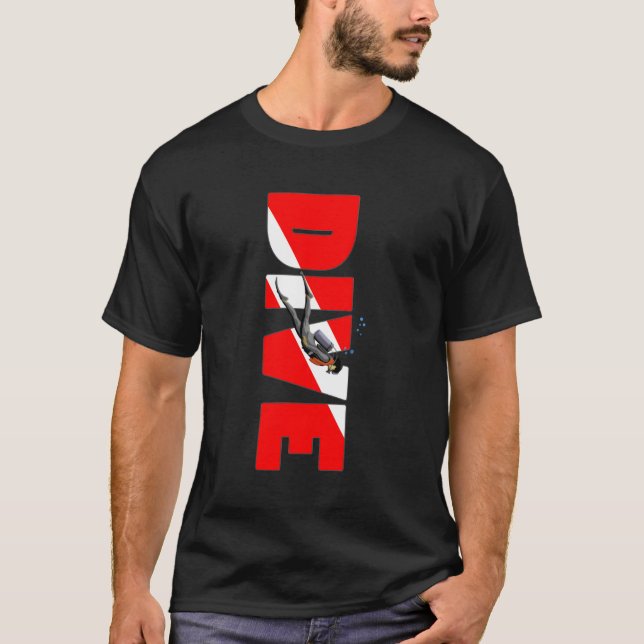 T-shirt Plongée sous-marine (Devant)
