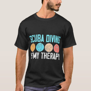 T-shirt Plongée sous-marine Aquaholic Freediving Marine Li