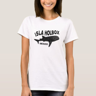 T-shirt Plongée sous-marine avec requins baleines Isla Hol