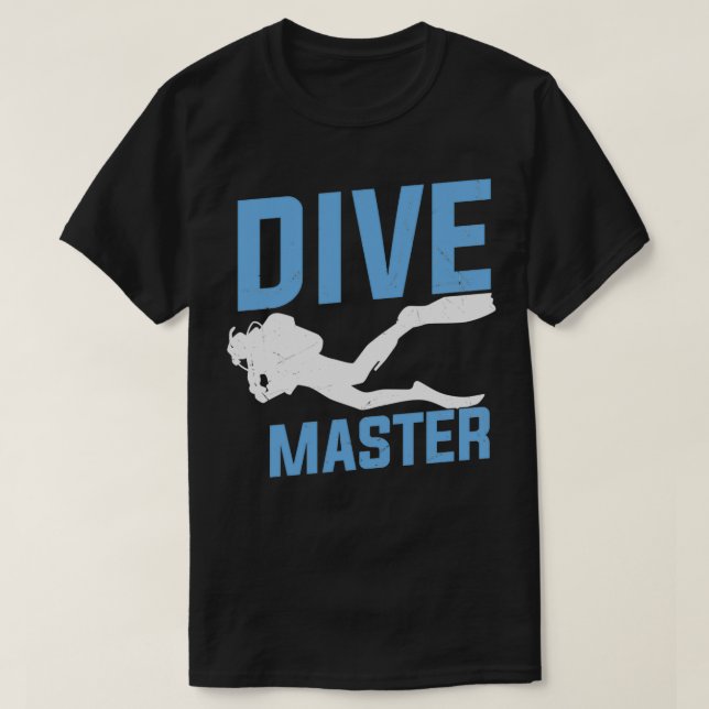T-shirt Plongée sous-marine Citation Dive Master Plongée s (Design devant)