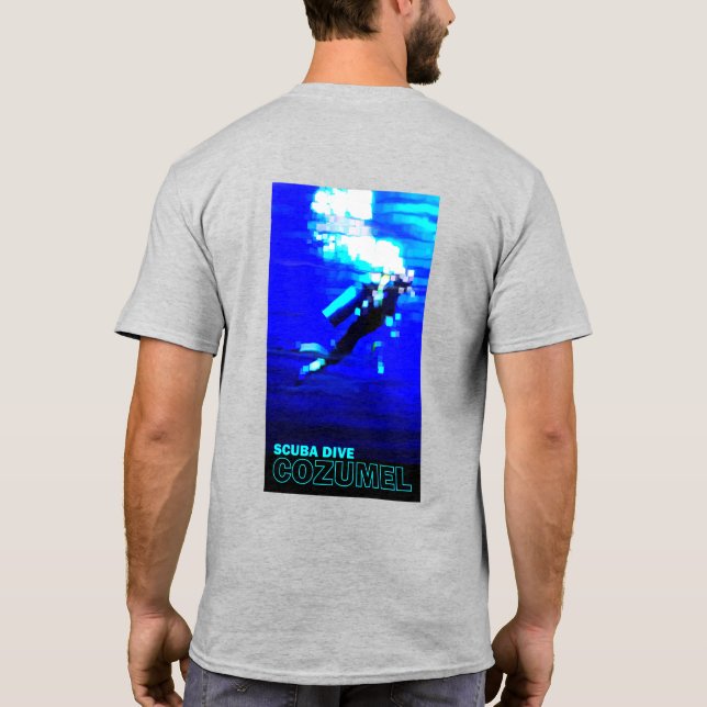 T-shirt Plongée sous-marine Cozumel (Dos)
