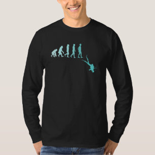 T-shirt Plongée Sous-Marine Évolution De Plongée Sous-Mari