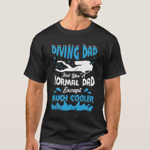 T-shirt Plongée sous-marine papa plongeur père instructe