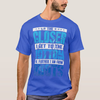T-shirt Plongée Sous-Marine Plus Je Me Rapproche Au Fond D