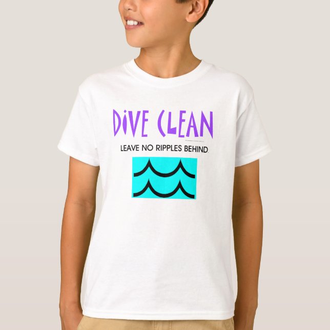 T-shirt Plongée SUPÉRIEURE aucunes ondulations (Devant)