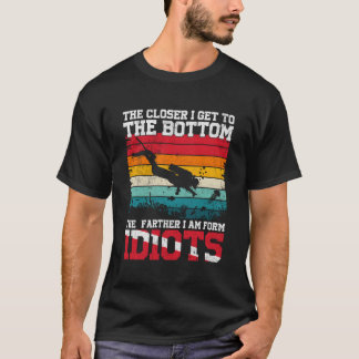 T-shirt Plongée vintage Plongée sous l'eau Plongée Océan