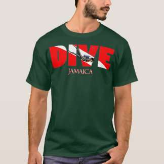 T-shirt PLONGER Jamaïque plongée sous-marine plongée avec 