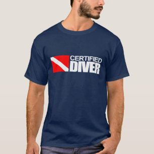 T-shirt Plongeur certifié