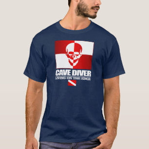 T-shirt Plongeur de caverne - vivant sur l'habillement de
