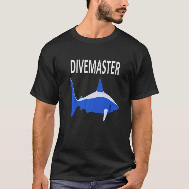T-shirt Plongeur Divemaster Scuba (Devant)