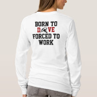 Plongeur drôle d'humour de plongée à l'air