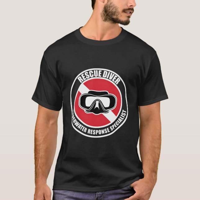 T-shirt Plongeur Secouru (Devant)