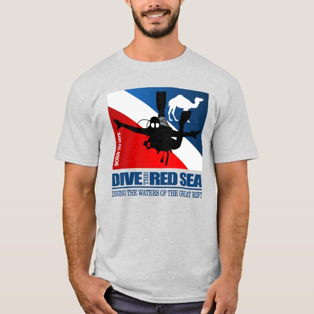 T-shirt Plongez dans la mer Rouge DF2 (Devant)