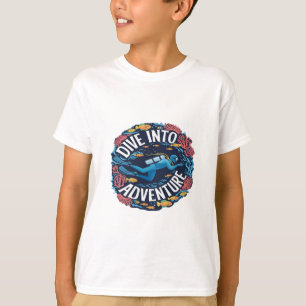 T-shirt Plongez Dans L'Aventure Plongée sous-marine Explor
