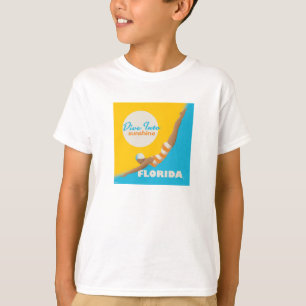 T-shirt Plongez Dans Le Soleil   Floride