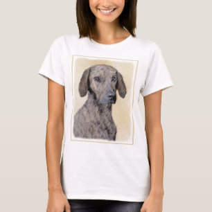 T-shirt Plott Peinture - Cute Original Chien Art