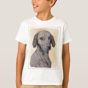 T-shirt Plott Peinture - Cute Original Chien Art