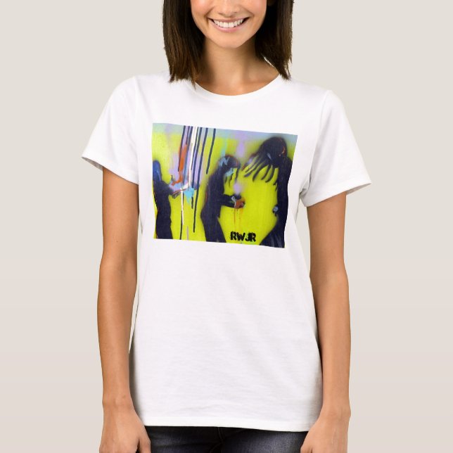 T-shirt Pluie colorée (Devant)
