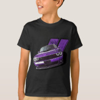 Plum Crazy Muscle moderne voiture américaine V8 mo