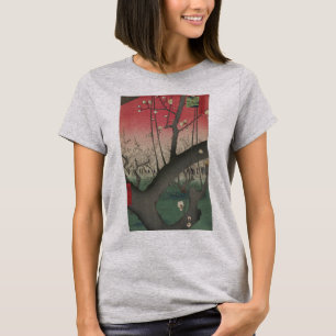 T-shirt Plum Estate Japonais Edo Woobblock Plum