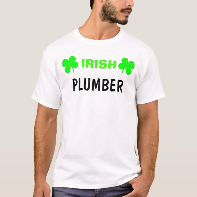 T-shirt Plumber irlandais (Devant)