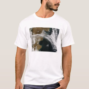 T-shirt Plume de cendres de l'éruption du volcan Chaiten, 