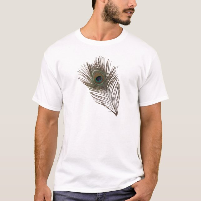 T-shirt Plumes de paon (Devant)