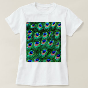 T-shirt Plumes de paon_