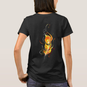 T-shirt Plumes de paquetage de feu