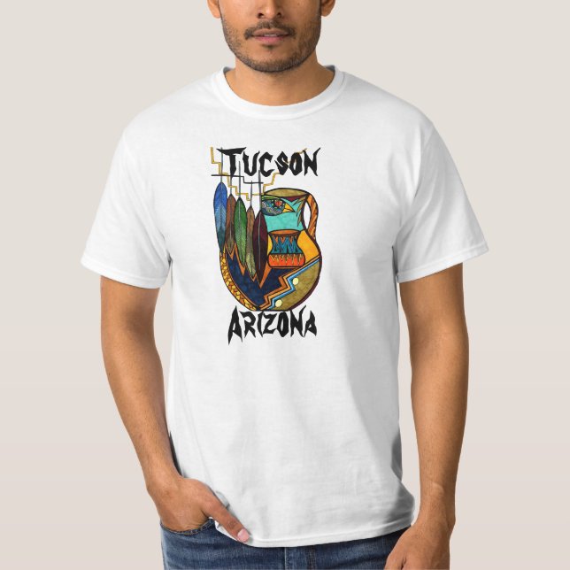 T-shirt Plumes et esprit de pot (Devant)