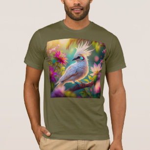 T-shirt Plumes rousses à crête juvénile Dove Imaginaire Oi