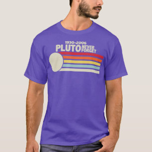 T-shirt PLUO JAMAIS FORGE Retro Style Funny Space Science 