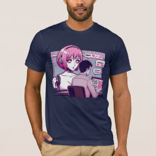 T-shirt Plus 萌 え J'Aime Les Chatbots Ai Robots Conception