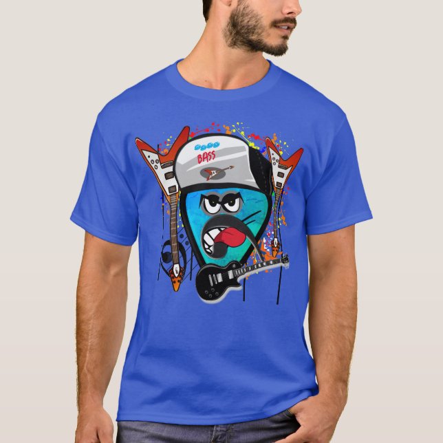 T-shirt Plus Bass Clef 2.0 Rock (Devant)