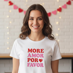 T-shirt Plus d'amour s'il vous plaît – Amour de la Saint-V