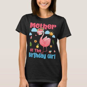 T-shirt plus de 2 ans filles tropicale flamingo famille bd