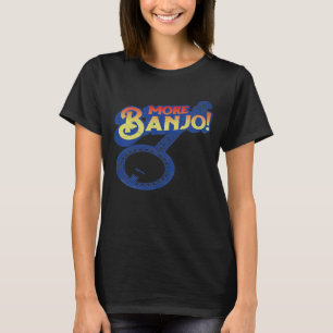 T-shirt Plus de graphique Banjo Vintage 8000