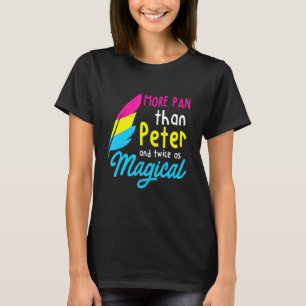 T-shirt Plus de Pan que Peter - Lgbtq Queer Panse Omnisexu
