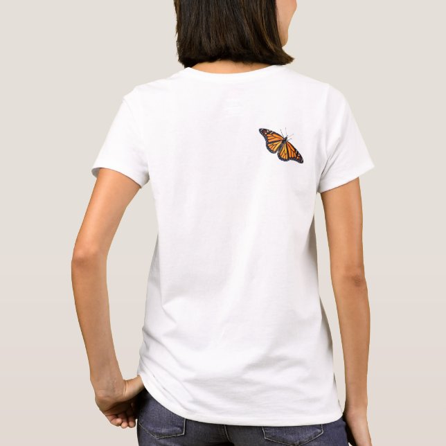 T-shirt Plus de Plantes autochtones moins d'herbe T chemis (Dos)