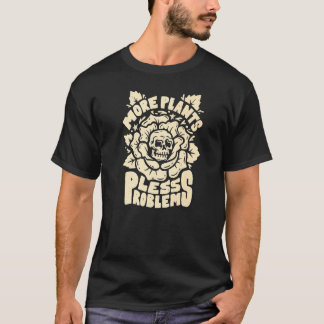 T-shirt Plus de Plantes Moins de problèmes Houseplant Natu